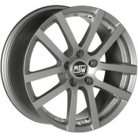 MSW 22 6x15 5x100 ET38, silver (Full Silver)