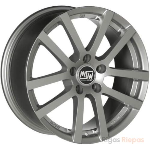 MSW 22 6.5x16 4x108 ET18, sudraba (Full Silver)