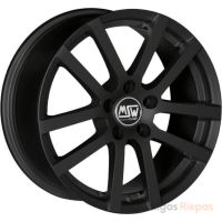 MSW 22 6.5x16 4x108 ET18, melns · matēts