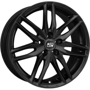 MSW 24 9x19 5x112 ET29, melns · matēts