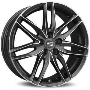 MSW 24 7x16 4x108 ET16, антрацитовый · полированный (Matt Gun Metal Full Polished (Mgmfp))