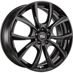 MSW 27T 9.5x19 5x120 ET40, чёрный · глянцевый