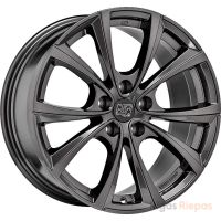 MSW 27T 8.5x18 5x114.3 ET40, antracīta · spīdīgs (Gloss Dark Grey)