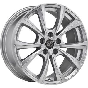 MSW 27T 8.5x19 5x114.3 ET35, silver (Full Silver)