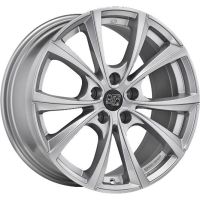 MSW 27T 9.5x19 5x120 ET40, sudraba (Full Silver)