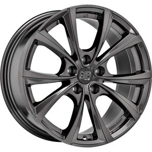 MSW 27T 8.5x18 5x114.3 ET40, antracīta · spīdīgs (Gloss Dark Grey)