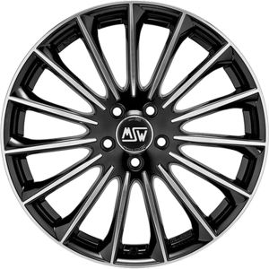 MSW 30 8.5x20 5x110 ET31, black · polished (Gloss Black Full Polished)
