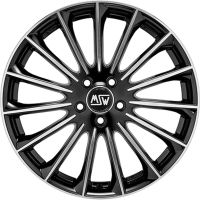 MSW 30 8.5x20 5x110 ET31, black · polished (Gloss Black Full Polished)