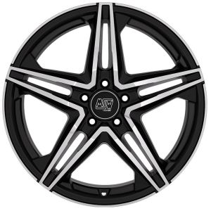 MSW 31 8x18 5x112 ET50, чёрный · полированный (Gloss Black Full Polished)