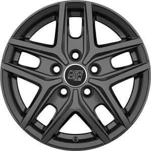 MSW 40 Van 6.5x16 5x118 ET65, anthracite · gloss (Gloss Dark Grey)