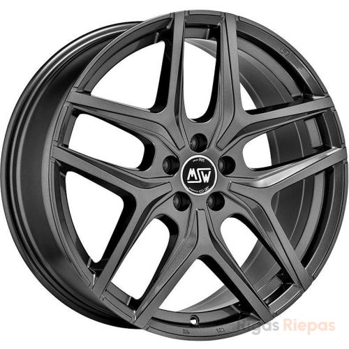 MSW 40 7x17 5x112 ET35, antracīta · spīdīgs