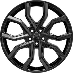 MSW 41 7.5x19 5x110 ET40, black · gloss