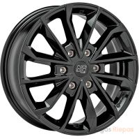 MSW 42 Van 6.5x17 6x130 ET54, чёрный · глянцевый