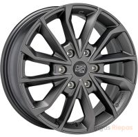 MSW 42 Van 6.5x17 6x120 ET50, antracīta · matēts (Matt Dark Grey)