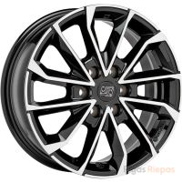 MSW 42 Van 6.5x17 6x130 ET54, чёрный · полированный (Gloss Black Full Polished)