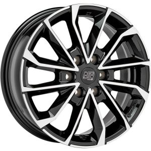 MSW 42 Van 6.5x17 6x130 ET54, black · polished (Gloss Black Full Polished)