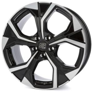 MSW 43 7.5x18 5x108 ET46, black · polished (Gloss Black Full Polished)