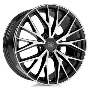 MSW 44 7.5x20 5x130 ET32, чёрный · полированный (Gloss Black Full Polished)