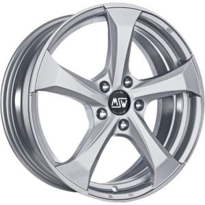 MSW 47 8x19 5x112 ET21, sudraba (Full Silver)