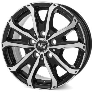 MSW 48 Van 7x17 5x160 ET55, black · polished (Gloss Black Full Polished)