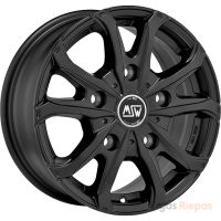 MSW 48 Van 7x17 5x118 ET41, melns · matēts