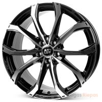 MSW 48 6.5x16 5x110 ET40, melns · pulēts (Gloss Black Full Polished)