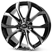 MSW 48 6.5x16 5x110 ET40, black · polished (Gloss Black Full Polished)