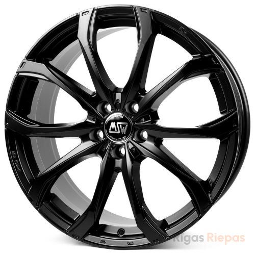 MSW 48 8x18 5x112 ET50, melns · matēts