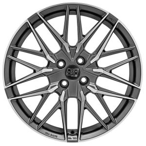 MSW 50-4 7.5x18 4x108 ET25, antracīta · pulēts (Matt Gun Metal Full Polished (Mgmfp))