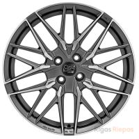 MSW 50-4 7.5x18 4x108 ET25, antracīta · pulēts (Matt Gun Metal Full Polished (Mgmfp))