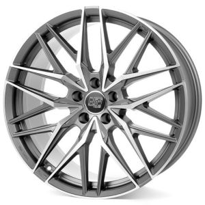 MSW 50 10x22 5x112 ET18, антрацитовый · полированный (Matt Gun Metal Full Polished (Mgmfp))