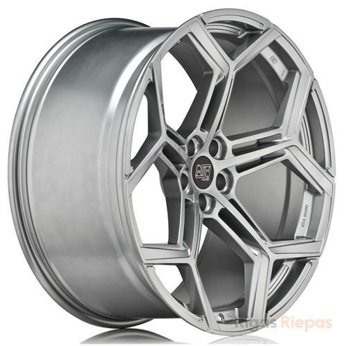 MSW 53 10.5x22 5x112 ET19, sudraba · pulēts (Hyper Silver (Hb))