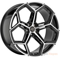 MSW 53 8x19 5x114.3 ET45, melns · pulēts (Gloss Black Full Polished)