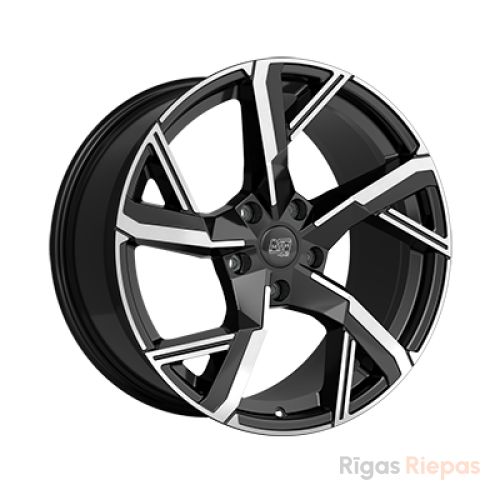 MSW 54 8x18 5x112 ET35, melns · pulēts (Gloss Black Full Polished)