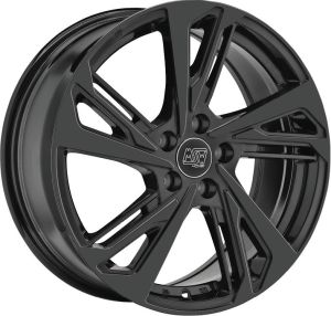 MSW 60 6.5x16 5x100 ET35, чёрный · глянцевый
