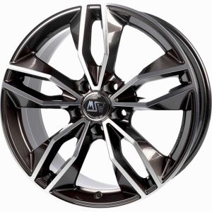 MSW 71 8x18 5x105 ET38, антрацитовый · полированный (Gloss Dark Grey Full Polished)