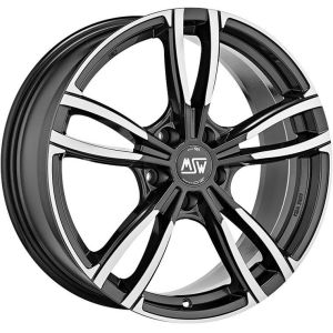 MSW 73 7.5x17 5x120 ET36, anthracite · polished (Gloss Dark Grey Full Polished)