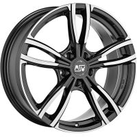 MSW 73 7.5x17 5x120 ET36, antracīta · pulēts (Gloss Dark Grey Full Polished)