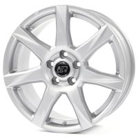 MSW 77 5x14 4x100 ET45, sudraba (Full Silver)
