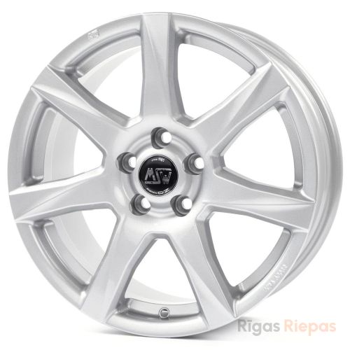 MSW 77 5x14 4x100 ET45, silver (Full Silver)