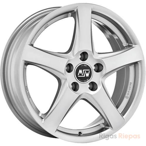 MSW 78 6.5x17 5x112 ET49, sudraba (Full Silver)