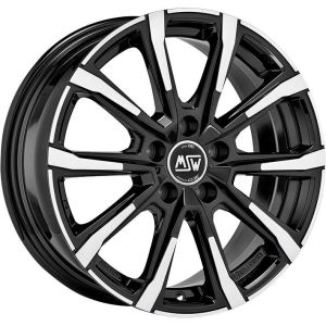 MSW 79 7x18 5x108 ET50, black · polished (Gloss Black Full Polished)