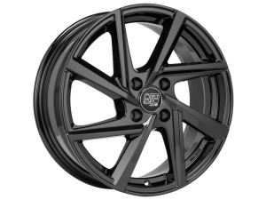 MSW 80-4 6.5x16 4x108 ET32, melns · spīdīgs
