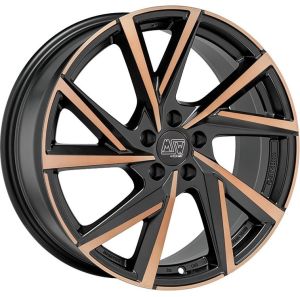 MSW 80-5 8x18 5x112 ET40, melns · matēts (Matt Black Copper Fp)
