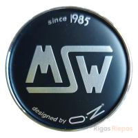 MSW 81310541 centra vāciņš 68 mm, melns