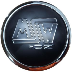 MSW 81310653 центральный колпачок, чёрный, XC566VW, хромированный