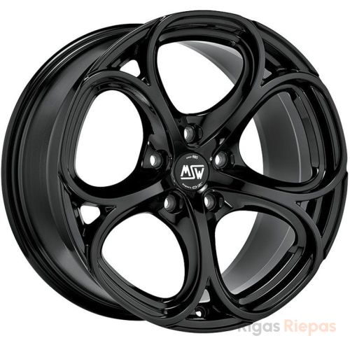 MSW 82 9x18 5x110 ET34, black · gloss