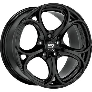 MSW 82 8x19 5x110 ET33, black · polished (Gloss Black Full Polished)