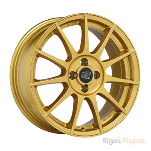 MSW 85 7x17 4x98 ET35, золотистый