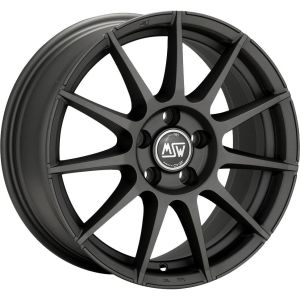 MSW 85 6x15 4x100 ET35, чёрный · глянцевый